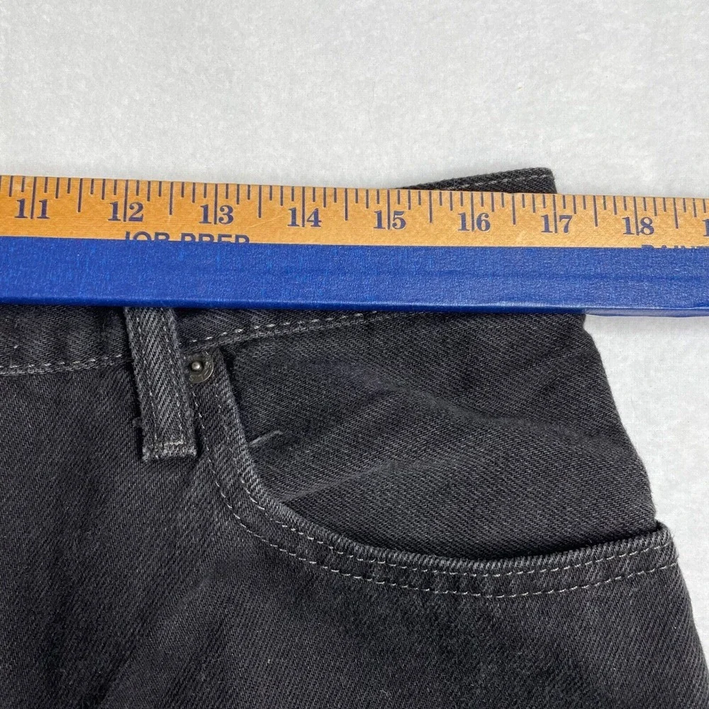 Levis‎ 505 Men's Jeans Black W34 L34 Straight Leg Straight Fit 100% Cotton Denim